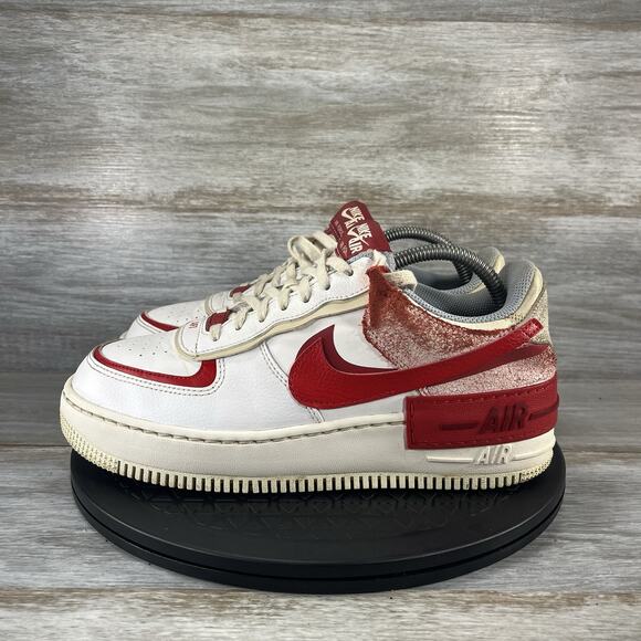 Nike Women’s Air Force 1 Low Shadow Cracked Sneaker Size 9.5 - Picture 1 of 8